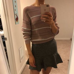 Aritzia Wilfred striped top